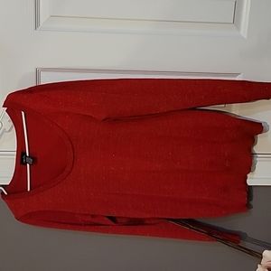 Red glitter sweater